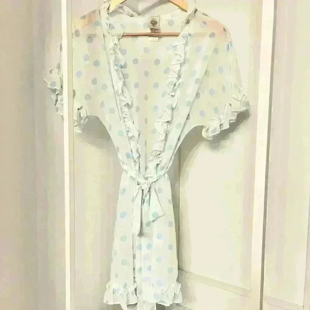 In Bloom polka dot gown